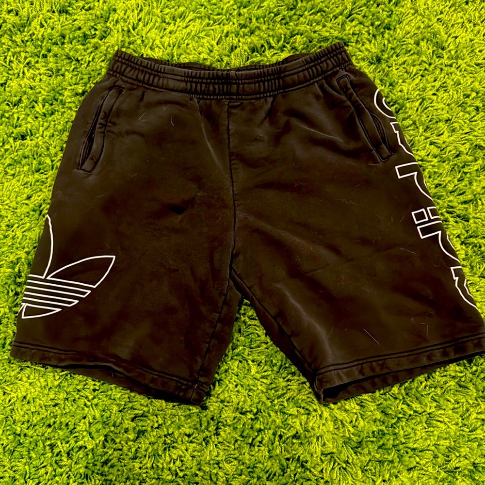Adidas sweat shorts size M